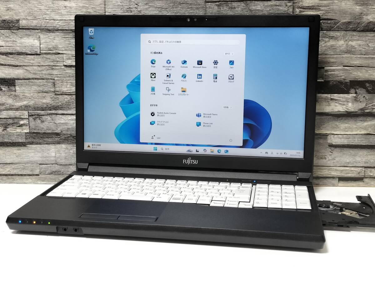 ◎2020年発売モデル★Windows11正式対応機種★富士通★第10世代 Core i5-10310U★SSD256GB★メモリ8GB★Wi-Fi 6対応★Bluetooth★Webカメラ_1