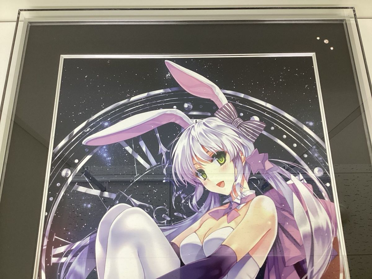 同梱不可/現状】 アールビバン 版画 深崎暮人 Moon Cradle 作品番号 HC