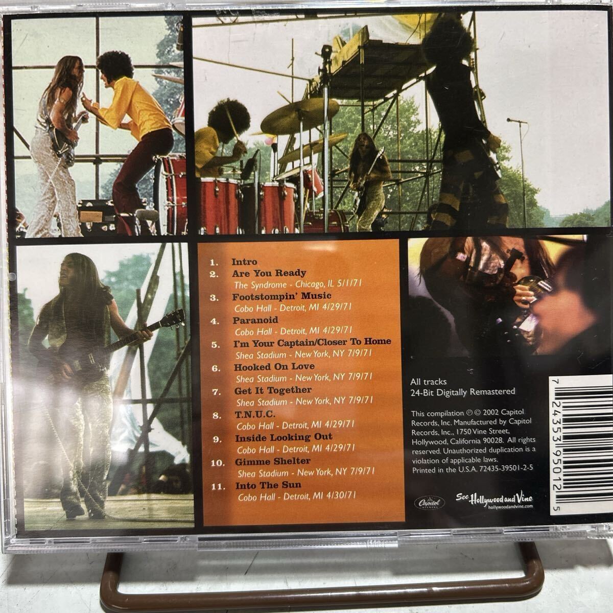 LIVE THE 1971 ／グランドファンクレイルロード／輸入CD／新品状態／grand funk railroad／_2