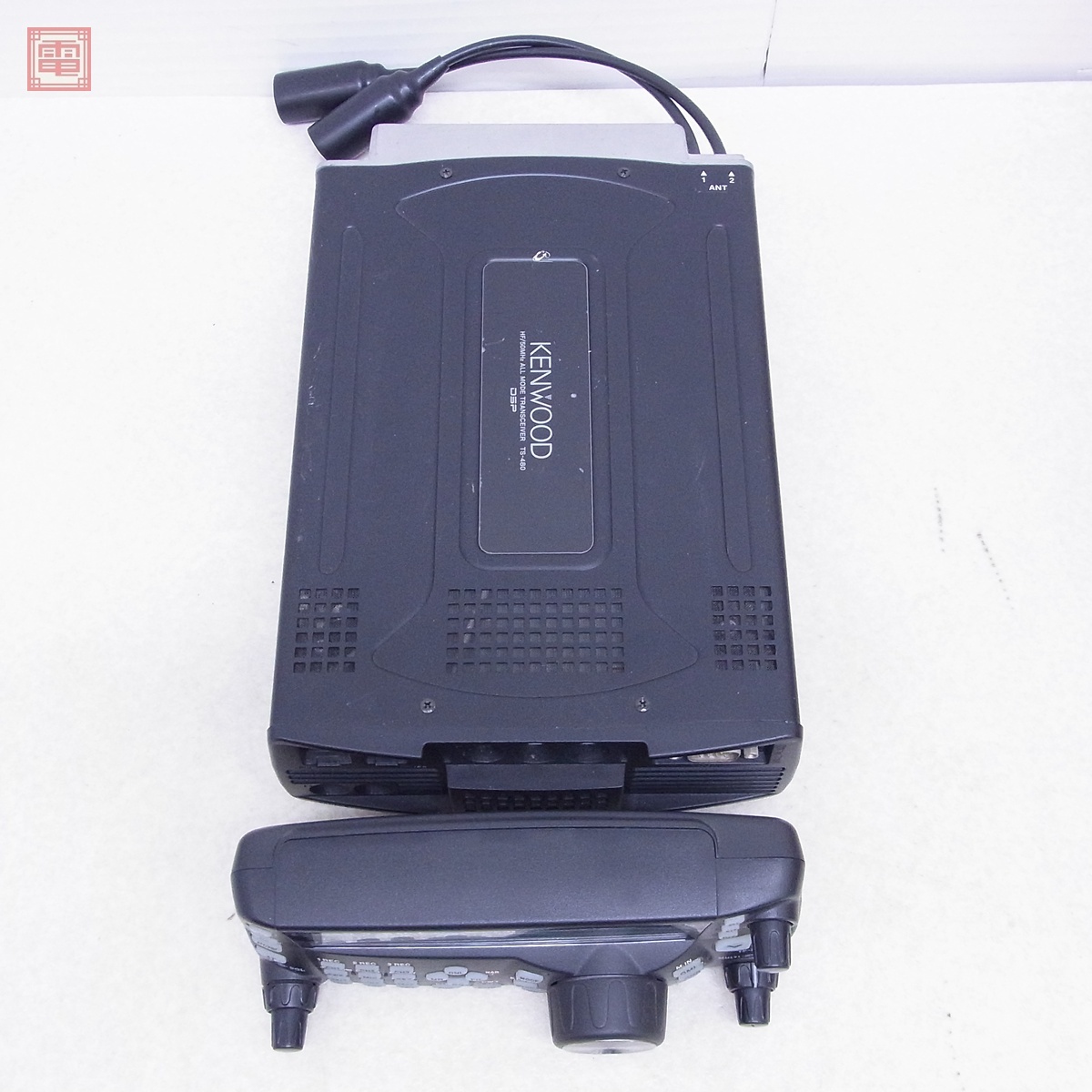 ケンウッド TS-480HX HF帯/50MHz 200W/100W KENWOOD 元箱・取説・マイクアダプター付【40_6