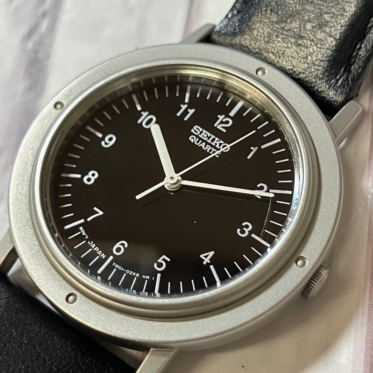 m001 B(60) 良品 SEIKO セイコー シャリオ 復刻 7N01-0KC0 限定1982本