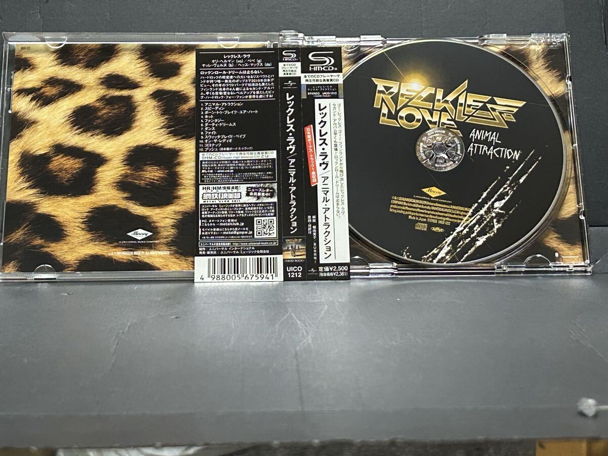 RECKLESS LOVE-Animal Attraction☆アニマルアトラクション (SHM-CD) レックレスラヴ☆北欧☆スリージーロックンロール☆Crazy Lixx_3