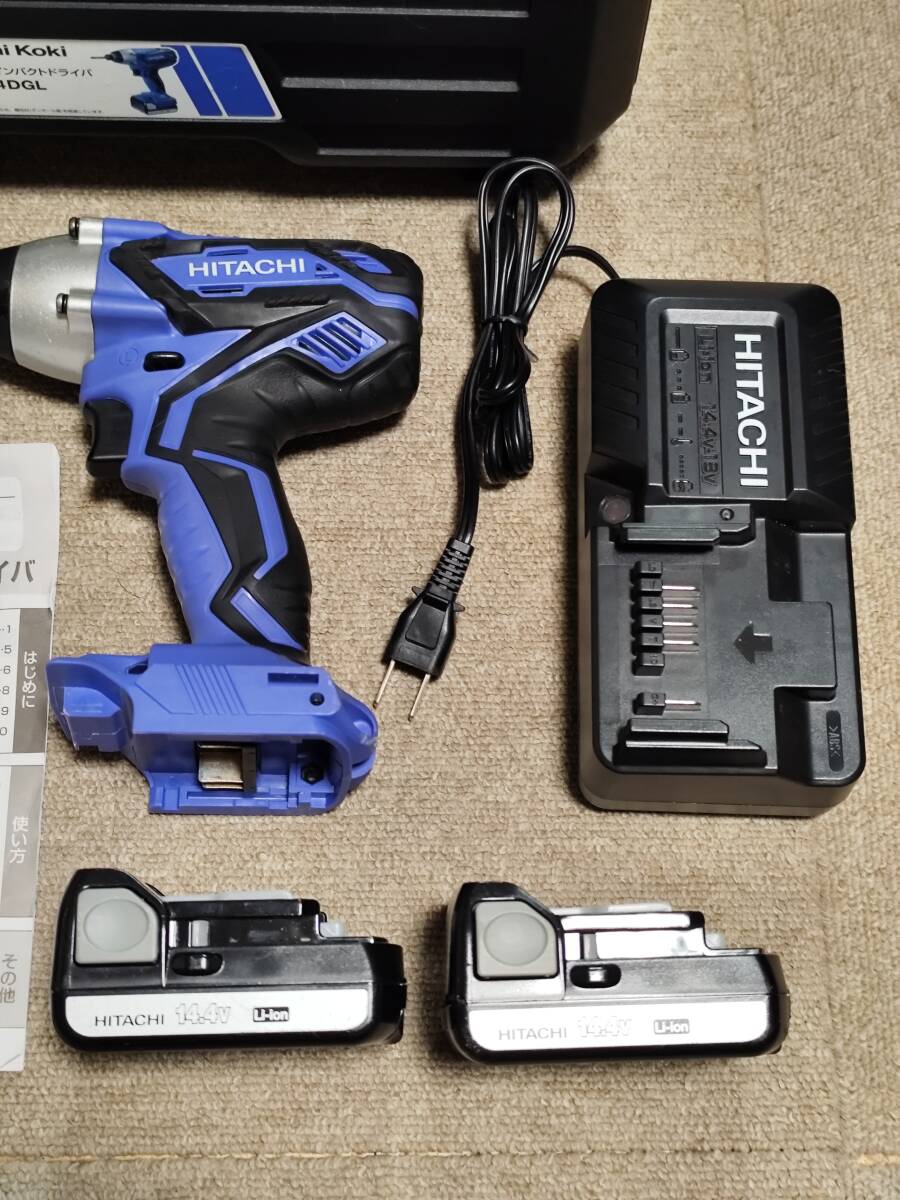 ★動作品★日立工機　インパクトドライバー　FWH14DGL_4