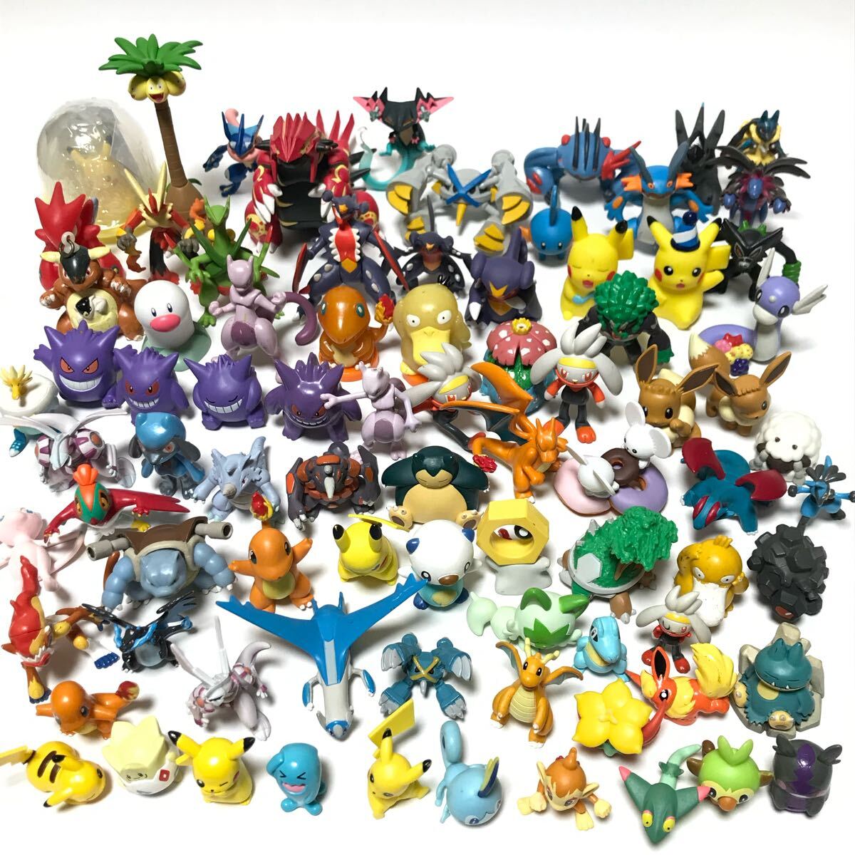 ポケモン フィギュア 大量セット まとめ / 当時物 初期 モンコレ EX 色