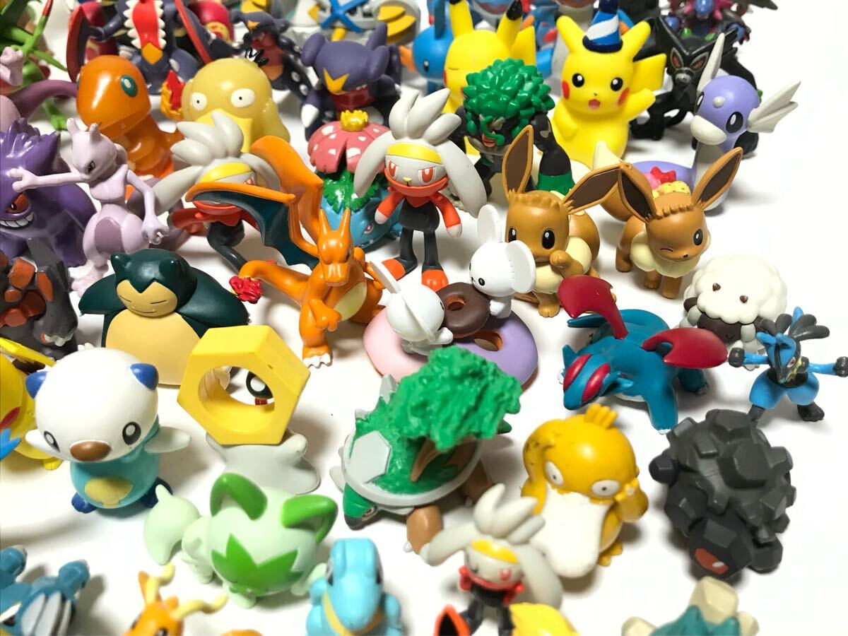 ポケモン フィギュア 大量セット まとめ / 当時物 初期 モンコレ EX 色