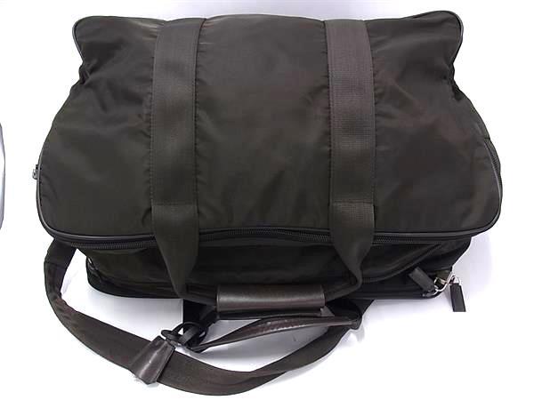 1円 □美品□ PRADA プラダ V58 テスートナイロン カデナ 鍵付き 2WAY