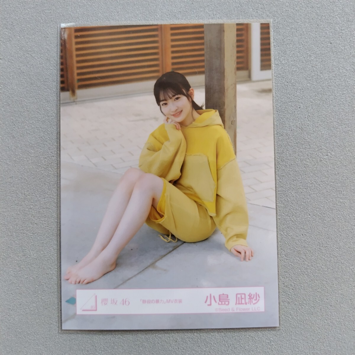櫻坂46 小島凪紗 静寂の暴力 MV衣装 生写真(タレントグッズ)｜売買され