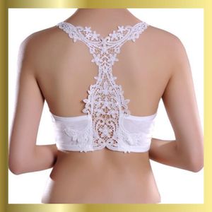 ブラトップ 見せブラ カップ付き ブラトップ ヨガ Yバック 社交ダンス ベリーダンス ホワ