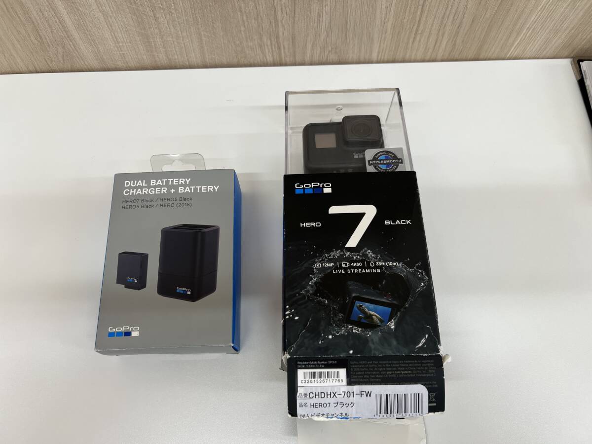 Y25082292★中古品 GoPro HERO7 BLACK CHDHX-701-FW　DUAL BATTERY CHARGER_9