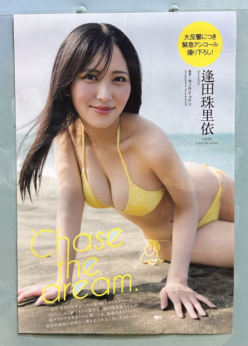 ♪逢田 珠里依♪切り抜き☆A4ラミネート加工☆週刊プレイボーイ☆2025