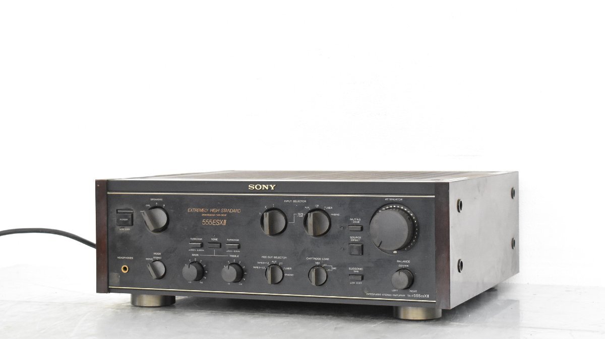 【 C 】4398 SONY TA-F555ESXII プリメインアンプ ソニー 176996_1