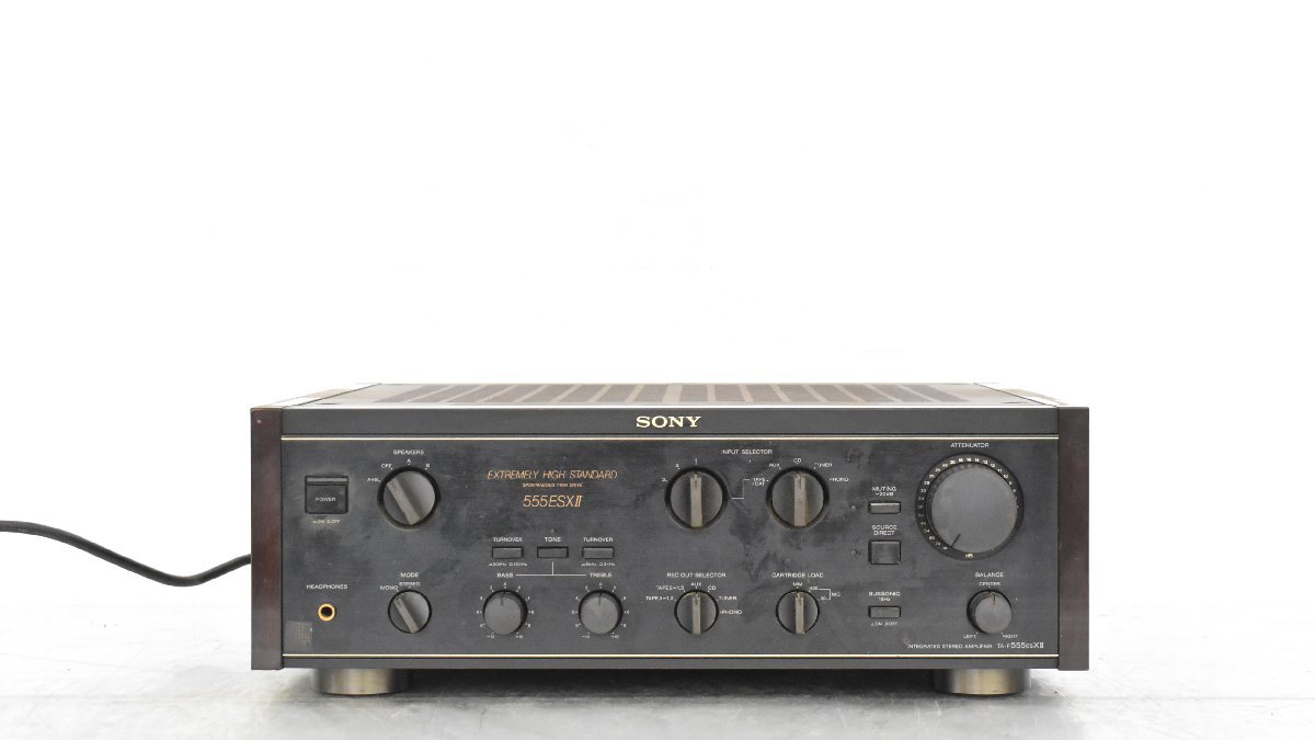【 C 】4398 SONY TA-F555ESXII プリメインアンプ ソニー 176996_2
