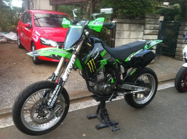 Dトラッカー ゼッケン モンスター KX カスタム KLX 美車(126cc-250cc Dトラッカー ゼッケン モンスター KX カスタム KLX 美車(126cc-250cc