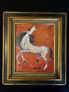 馬絵画の値段と価格推移は？｜1件の売買データから馬絵画の価値が