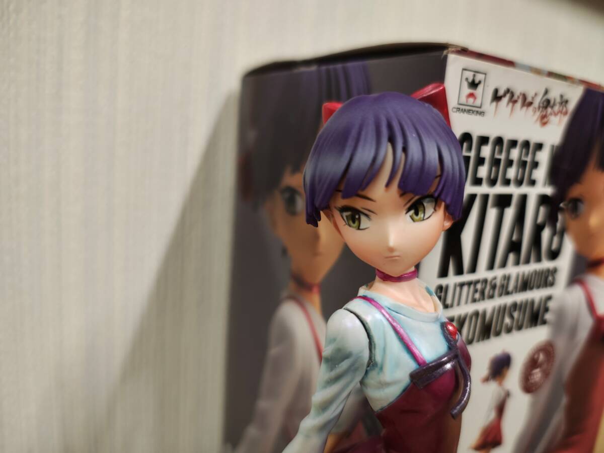 中古 ネコ娘 ゲゲゲの鬼太郎 猫娘 ねこ娘 リペイント品 フィギュア 