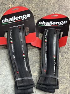 未使用 クリンチャータイヤ 2本セット 700×27c『チャレンジ サンレモ』重量270g(1本)