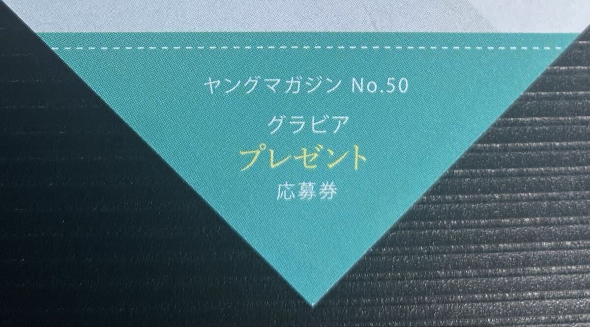 ヤングマガジン50号 藤江紗愛 はのんまゆ・すずめ（INUWASI）直筆