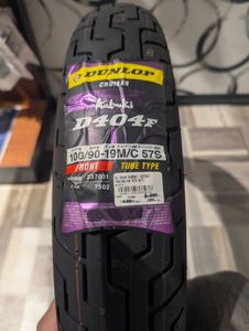 ダンロップ D404 100/90-19 57S W/T 展示品　2020