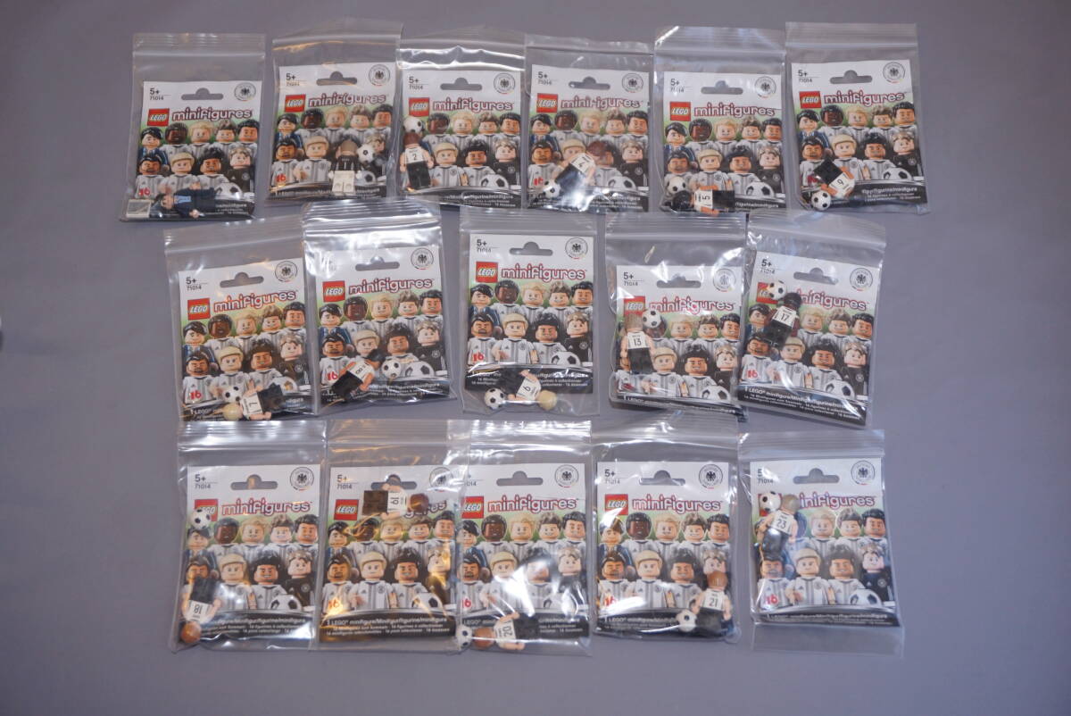 ☆ レゴ LEGO 71014 ミニフィグ サッカー ドイツ代表 フルコンプ 