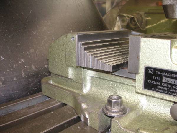 フライス盤用平行台　１５０口バイス用　旋盤、工作機械