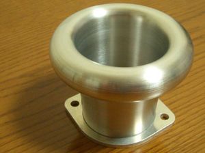 4個セット■70mmアルミ*カールファンネル新品/ソレックスSOLEXウェーバーWEBERキャブレタ