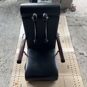 △古駐1△バニー製作所　座椅子式電気マッサージ器　 マッサージチェア　100v 通電確認済