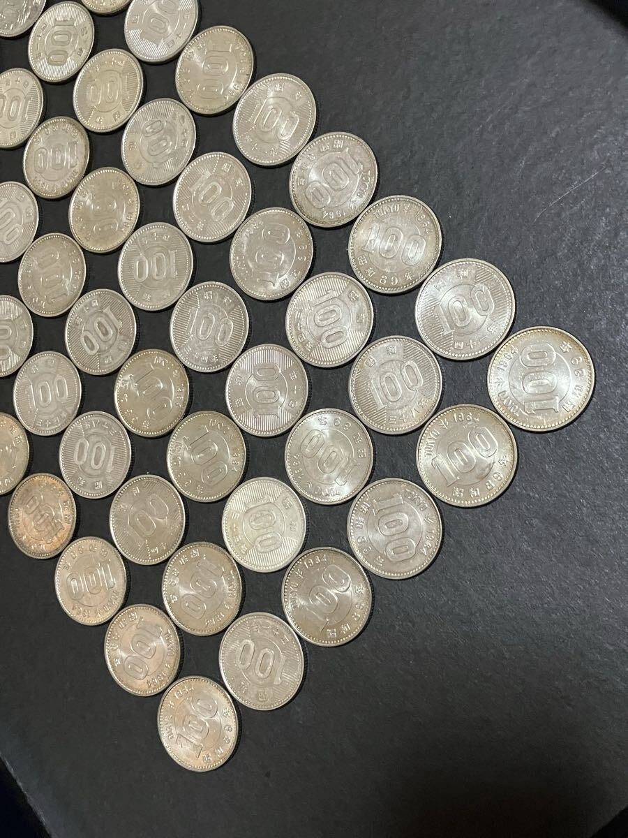 100円銀貨 稲穂 鳳凰 1964年 1000円銀貨 東京オリンピック 日本 100円