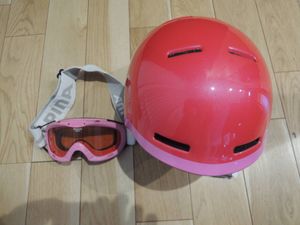 SALOMON　サロモン スキーヘルメット53～56cm　ALPINAゴーグル