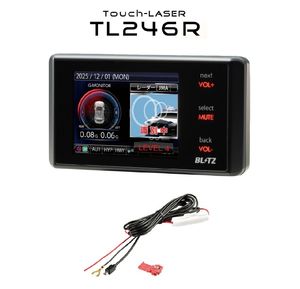 【在庫有/即納】BLITZ ブリッツ TL246R レーザー＆レーダー探知機 最新モデル Touch-LASE