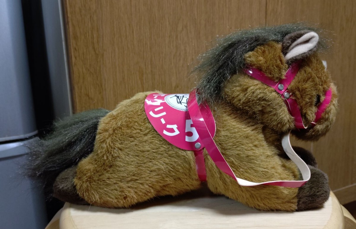 競走馬ぬいぐるみ/スーパークリーク/ゼッケン5(ぬいぐるみ)｜売買され