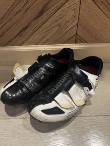 ビンディングシューズ シマノ ホワイト 41E