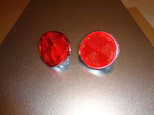 当時物　CAT EYE　キャットアイ　RR-160,＆ BS61021/2(反射部)　泥除け用リアリフレクタ