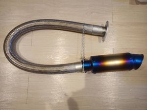 リニューアル　サンバー　ダブルインナーサイレンサーセット＋グラスウール　ks kv tt tv