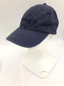 Timberland ティンバーランド ロゴ刺 ベースボール キャップ sizeONE/紺 ■■ ☆ flc6 メ