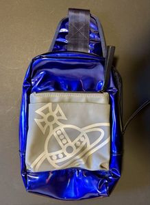 Vivienne Westwood / ヴィヴィアンウエストウッドボディバッグ ブルーホログラム リュッ