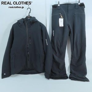 ☆ 【未使用】SALOMON/サロモン スノーボード ウェア ジャケット/パンツ セットアップ LC