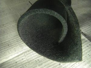 5mm厚■カーボンフェルト■250mm×130mm