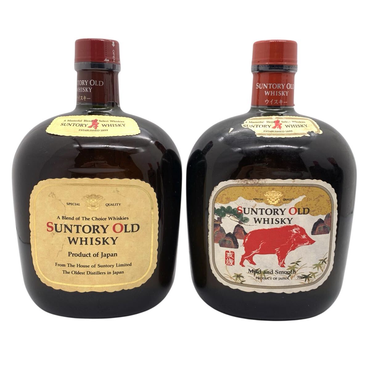 未開栓/まとめ売り】 SUNTORY OLD WHISKY 4本セット サントリー