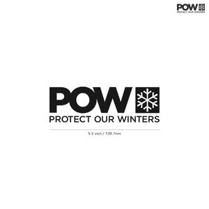 【POW】PROTECT OUR WINTERS★プロテクトアワーウインター★02★ダイカットステッカー★