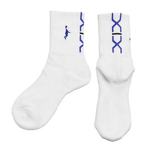 1610531-InThePaint/スタンダードパネルソックス PANEL SOCKS 定番ソックス ホワイト 靴
