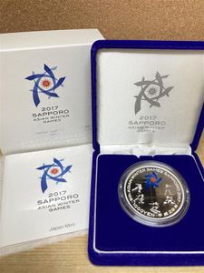 第8回アジア冬季競技大会記念 純銀(セット)の中古価格は14,416円