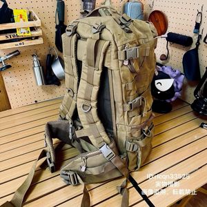 アウトドア用 超高品質 大型 50L バックパック リュックサックミリタリー 大容量 多機能
