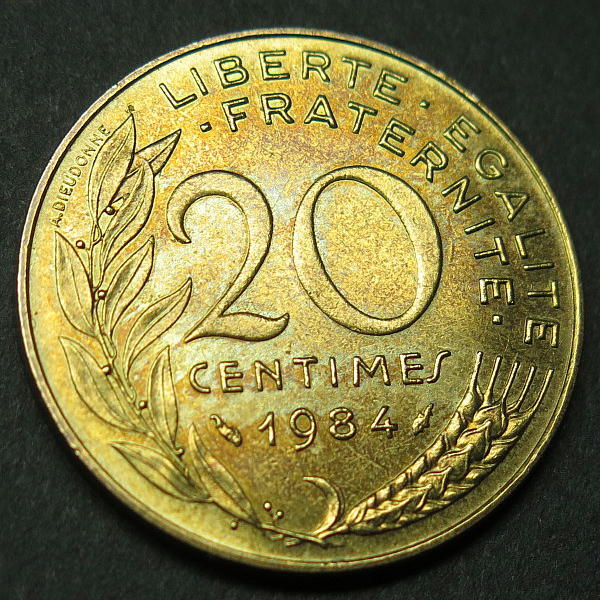 20サンチーム硬貨の値段と価格推移は？｜1件の売買データから20サン