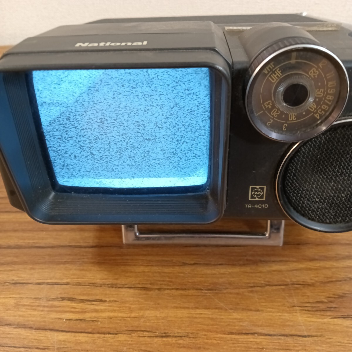 National ナショナル◇ポータブル 白黒テレビ TR-4010 昭和レトロ 当時