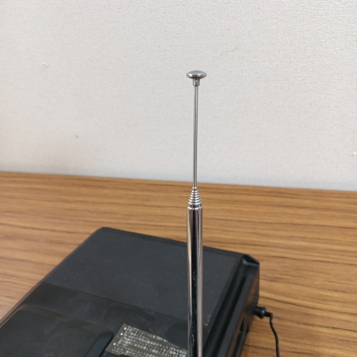 National ナショナル◇ポータブル 白黒テレビ TR-4010 昭和レトロ 当時