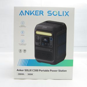 【美品】ANKER アンカー/ポータブル電源/Anker SOLIX C300 Potable Power Station/20
