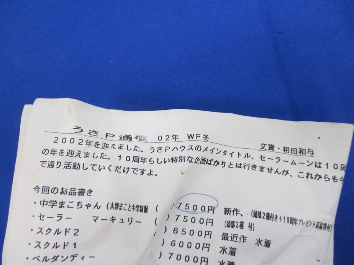 5537G うさPハウス 木野まこと 中学校 制服 まこちゃんコレクション