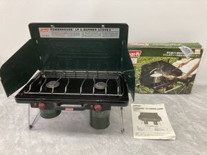 ★◆【USED】Coleman パワーハウス LP ツーバーナーストーブ2 2000006707 LP-2 BURNER ST