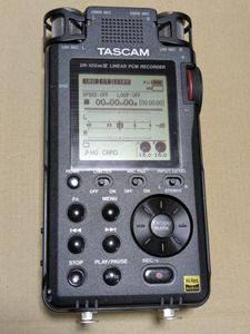 【訳あり中古品】TEAC TASCAM DR-100MKIII リニアPCMレコーダー(本体単品, 純正ウインド