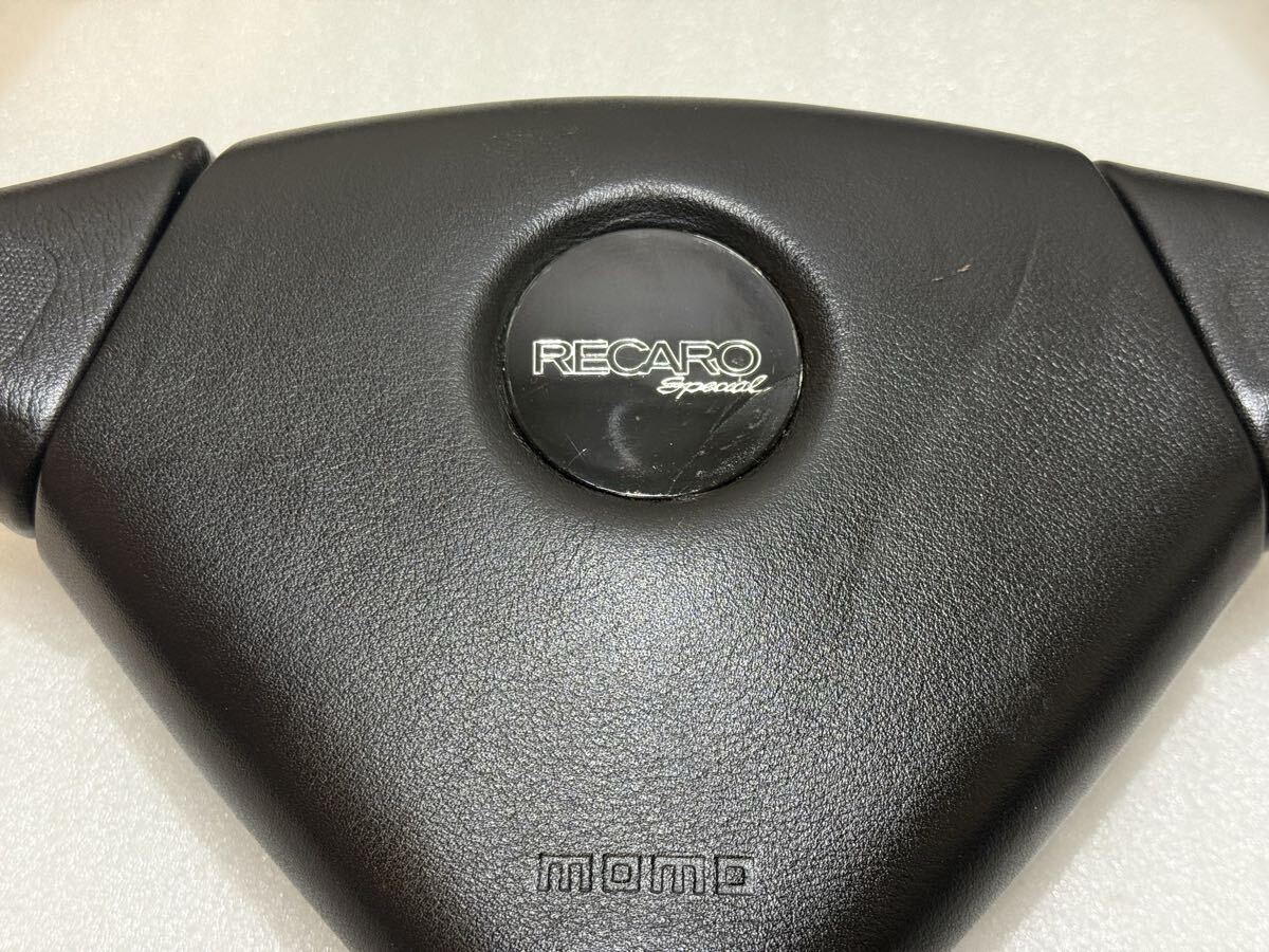 MOMO モモ RECARO Special レカロ スペシャル レザー ステアリング